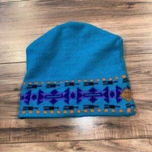 Merkley Blue Wool Winter Hat